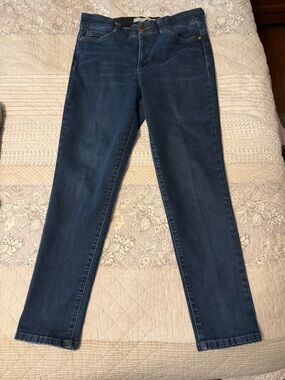 Vintage America Women's Dark Blue Skinny Jeans